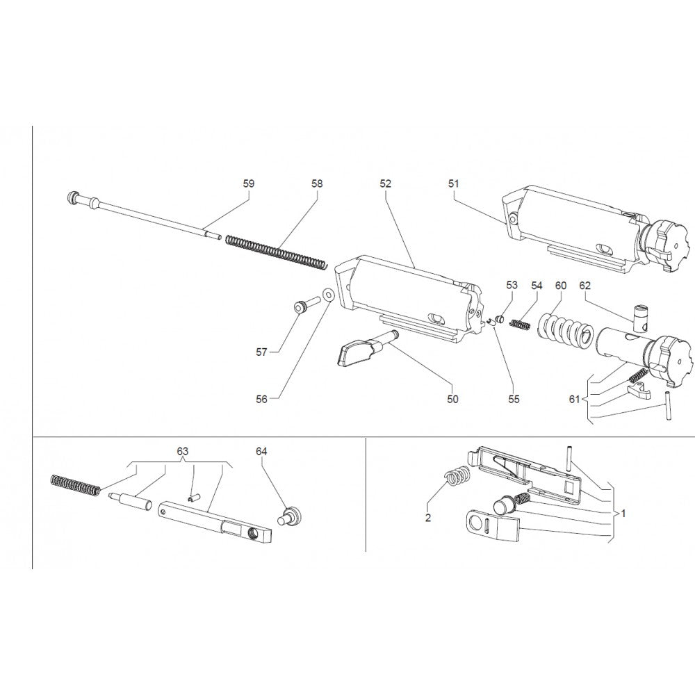 Spare Parts for XLR 5 Semiautomatic Shotgun