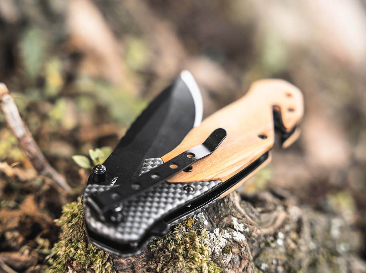 Navaja de Bolsillo Böker Magnum Blomkvist Olive