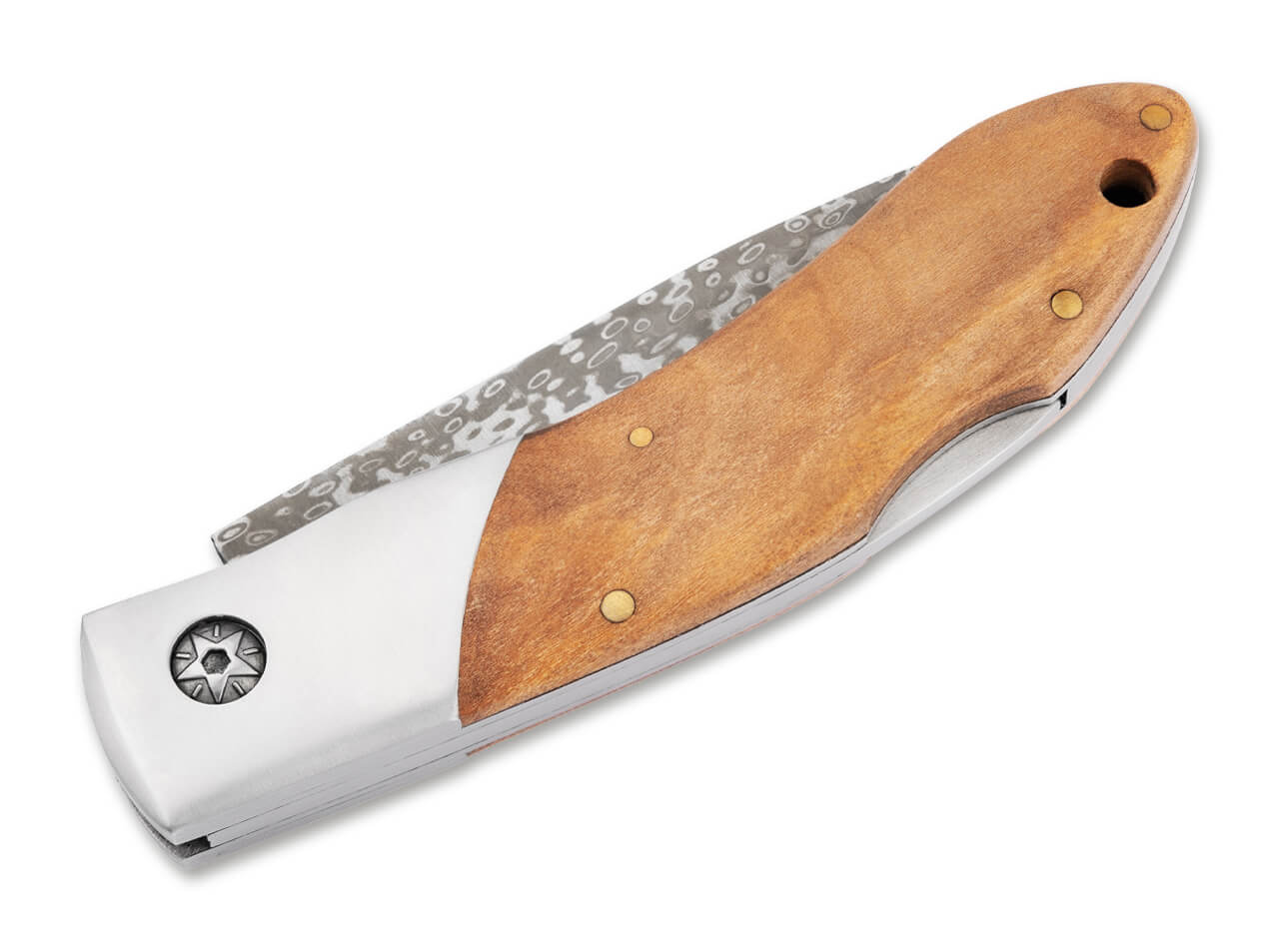 Navaja de Bolsillo Böker Magnum Caveman Damascus