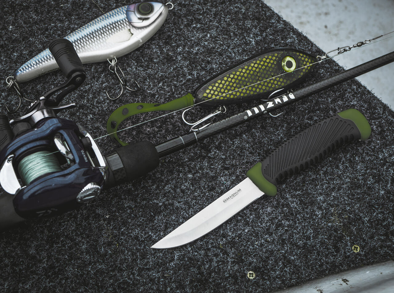 Cuchillo de Caza Böker Magnum Falun Green