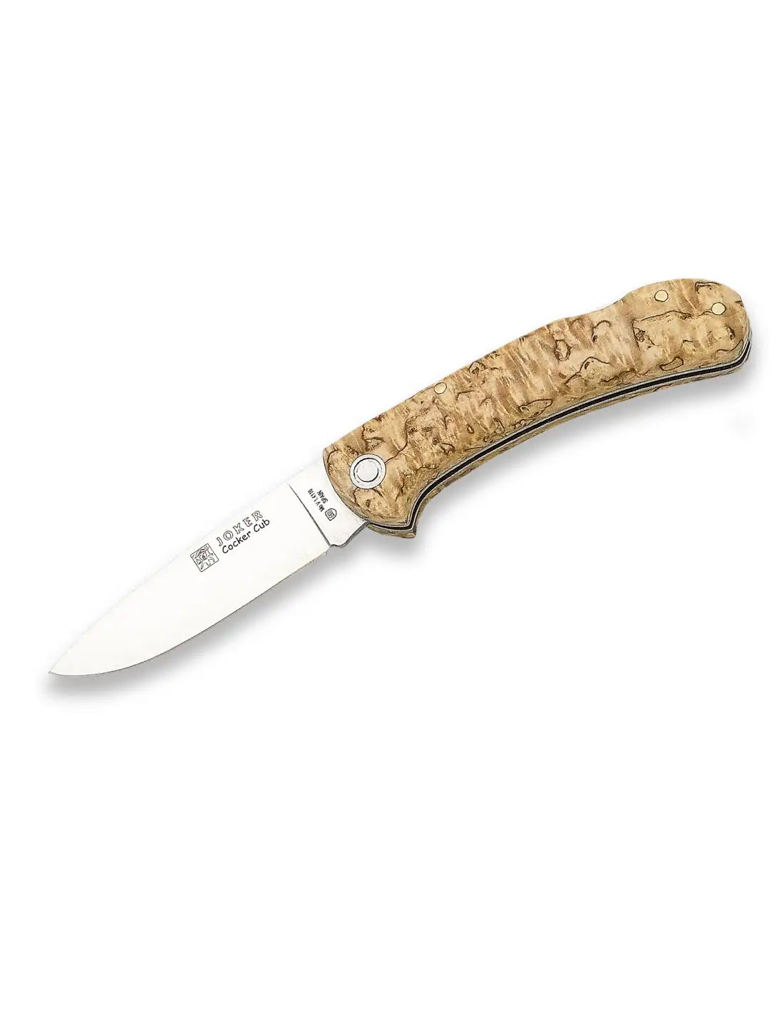 Navaja JOKER Cocker Cub - Abedul Rizado