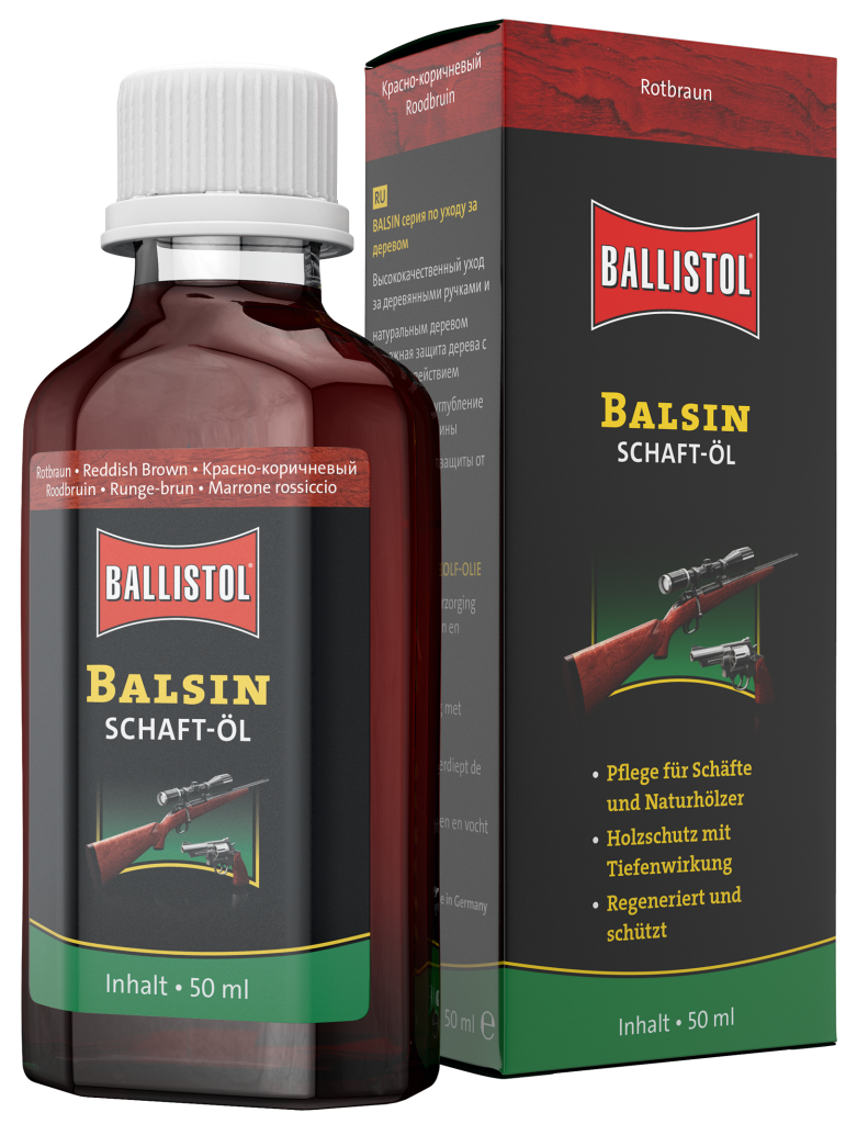 Aceite Protector Ballistol Balsin para Culatas de Madera