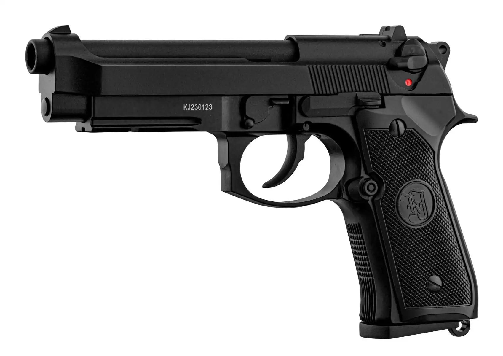 Pistola Airsoft de Gas KJ WORKS Beretta M9 A1 GBB Full Metal