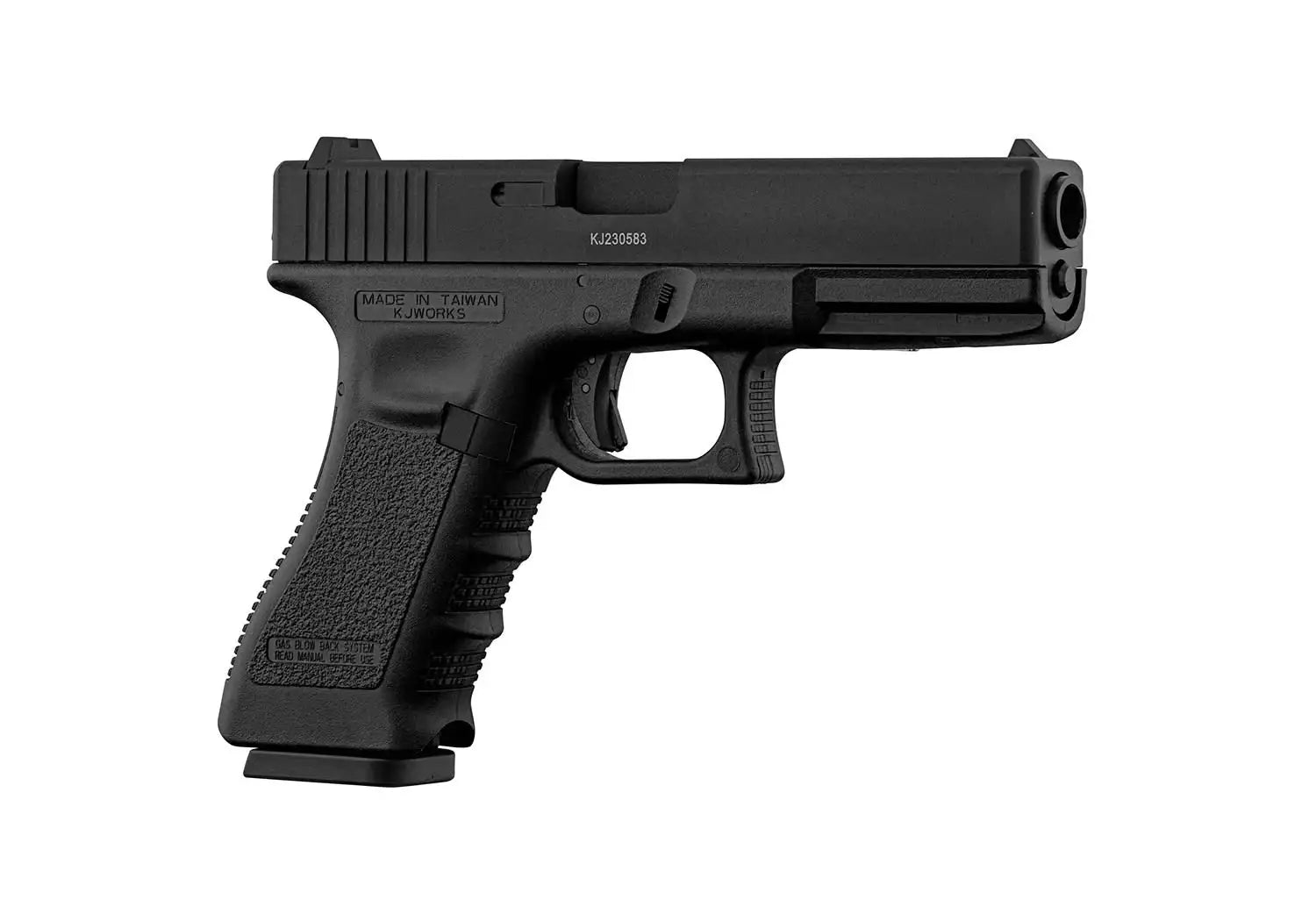 Pistola Airsoft de Gas KJ WORKS KP-18 MS GBB