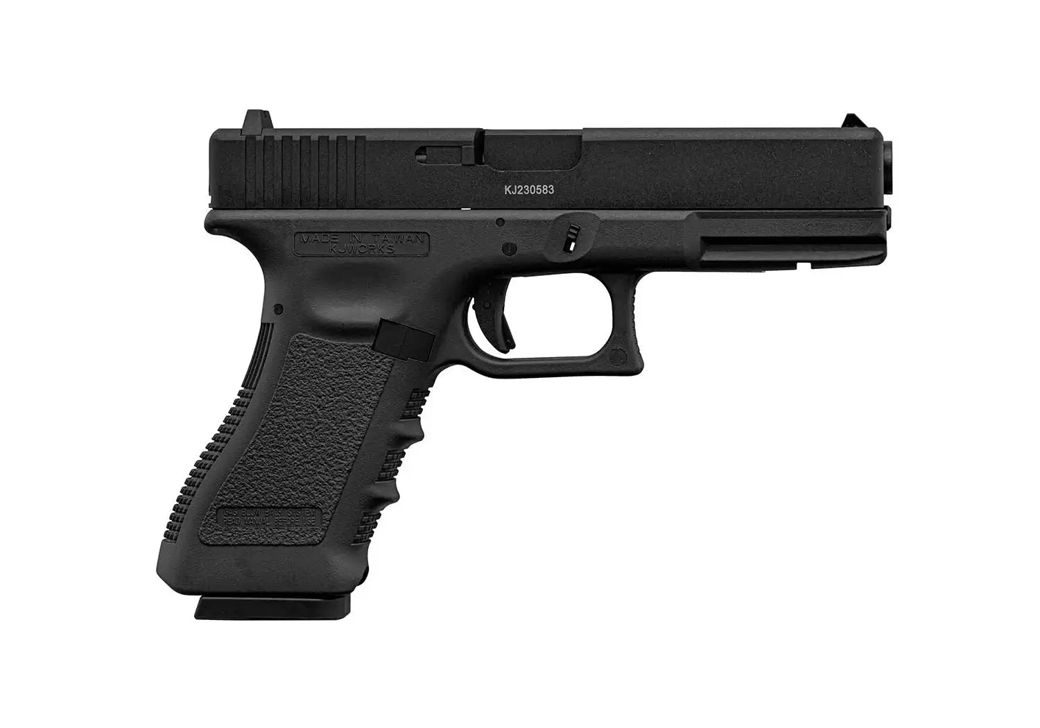 Pistola Airsoft de Gas KJ WORKS KP-18 MS GBB
