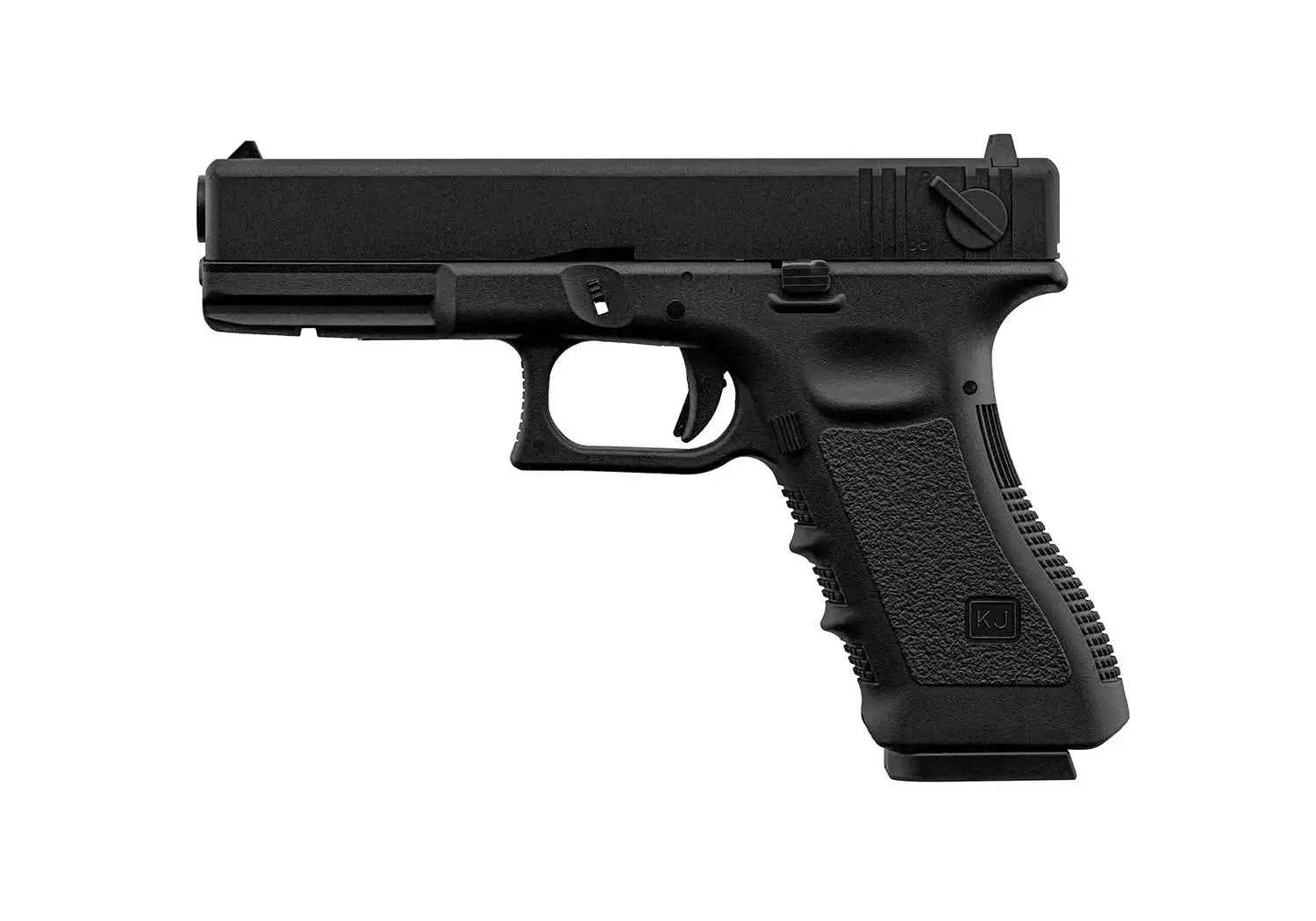 Pistola Airsoft de Gas KJ WORKS KP-18 MS GBB
