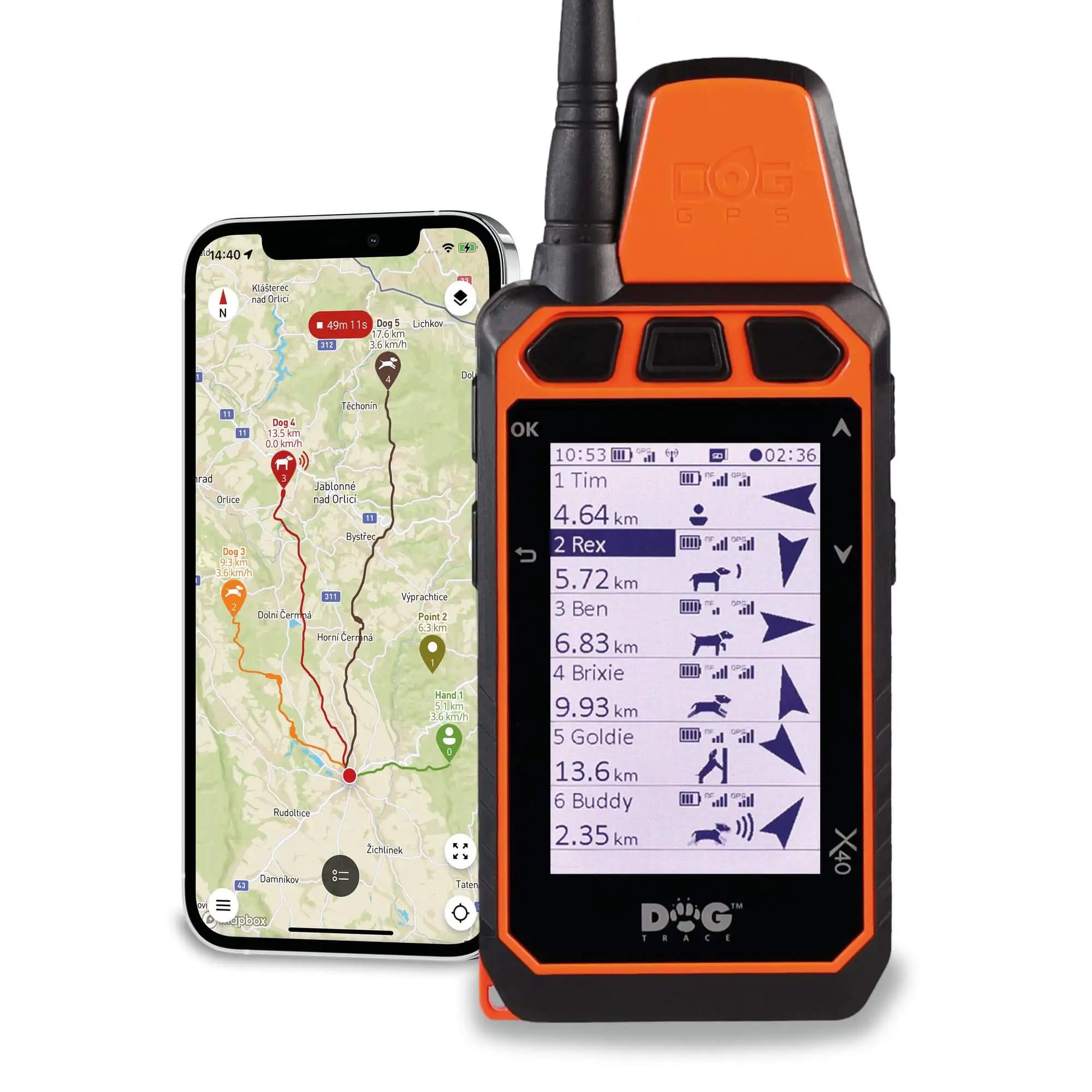 Mando Receptor DogTrace GPS X40 Suelto