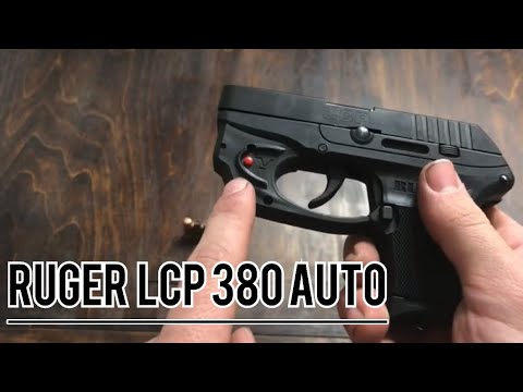 Pistola RUGER LCP con Láser Rojo