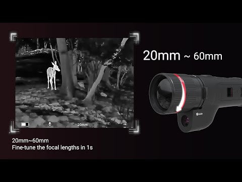 Monocular Térmico Guide Serie TJ LRF Zoom