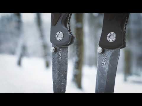 Navaja de Bolsillo Böker Solingen Leopard-Damascus I