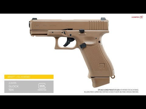 Pistola de Airsoft Umarex Glock 19X CO2