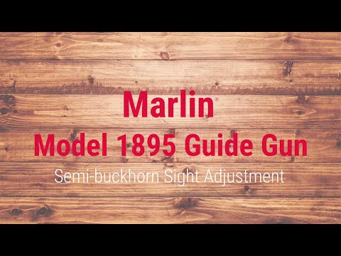Rifle de Palanca Ruger Marlin 1895 Guide Gun
