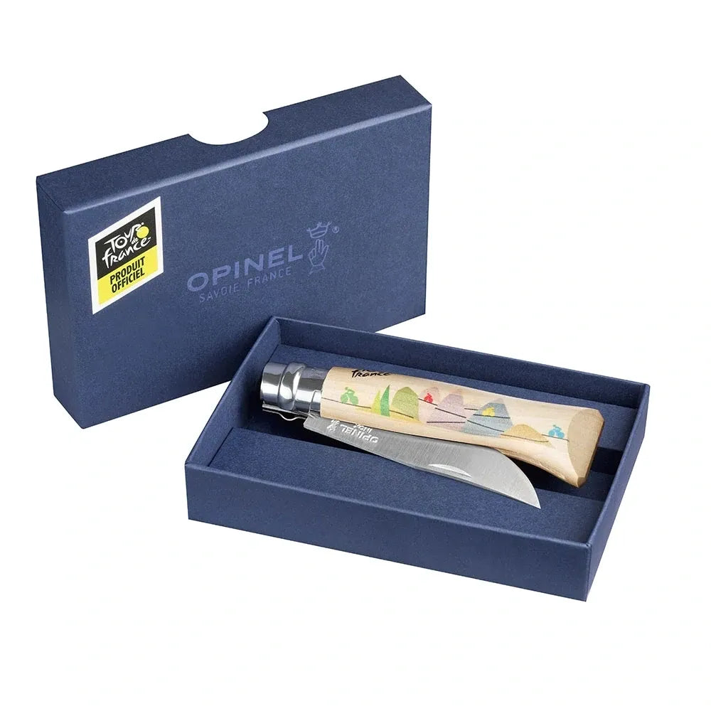 Navaja de Bolsillo Opinel N°08 Tour de France 2021