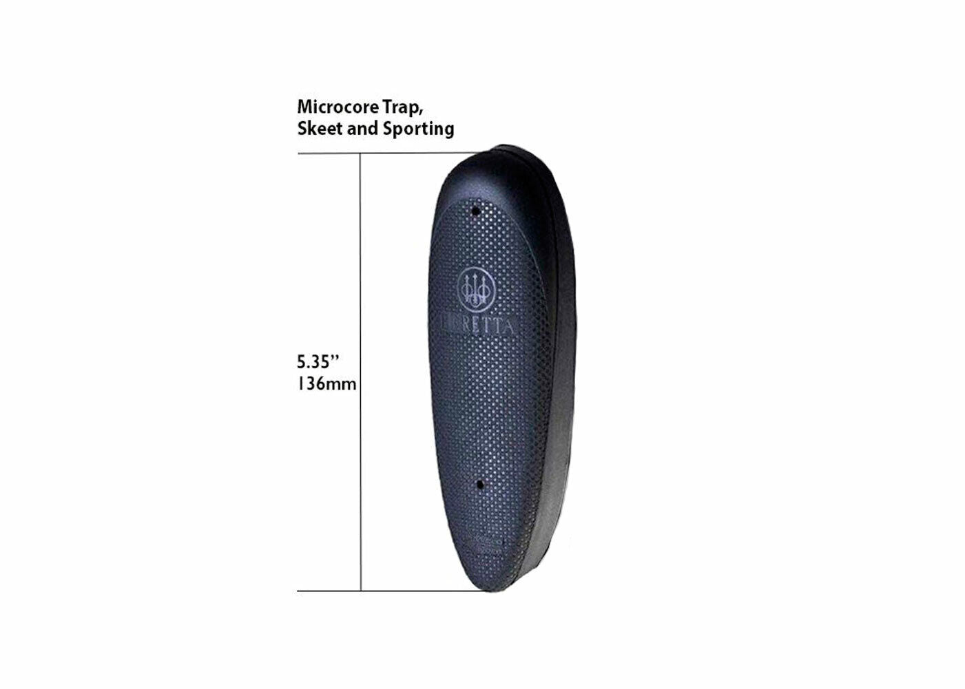 Competition buttplate in Microcore - Skeet and Sporting 
