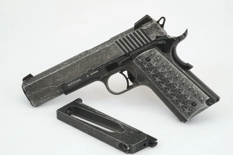 Pistola de Aire Comprimido Sig Sauer 1911 We The People Blowback Co2 Full Metal