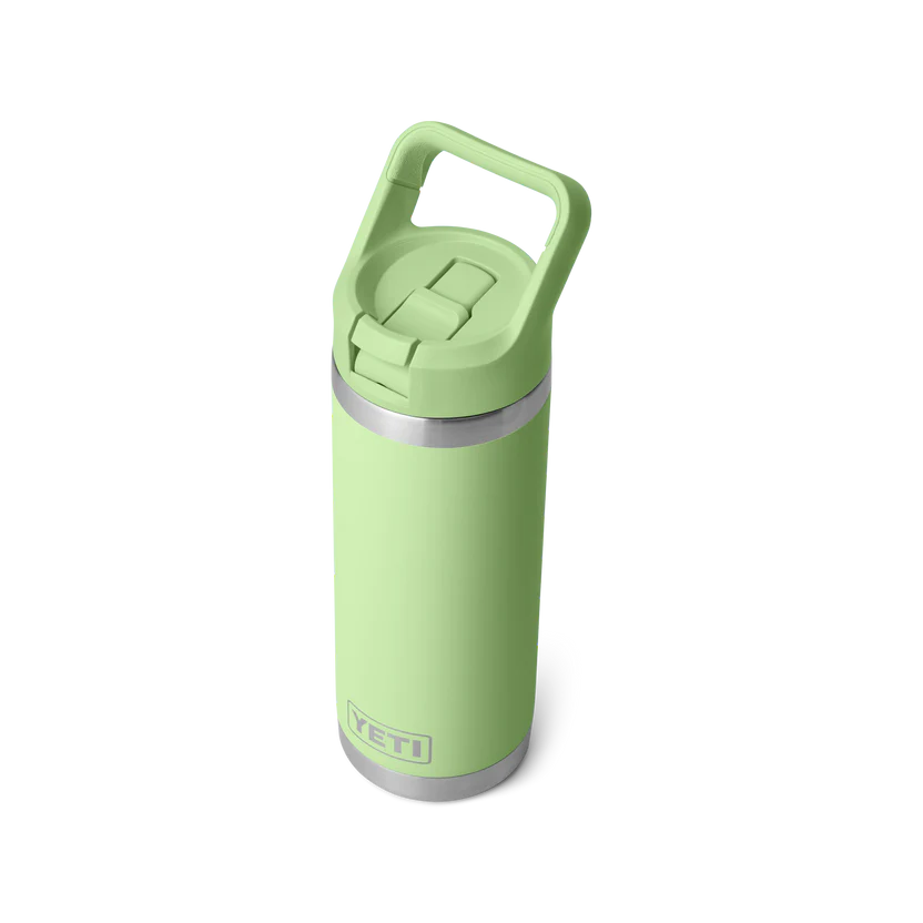 Botella YETI Rambler® Con Tapa de Paja del Mismo Color