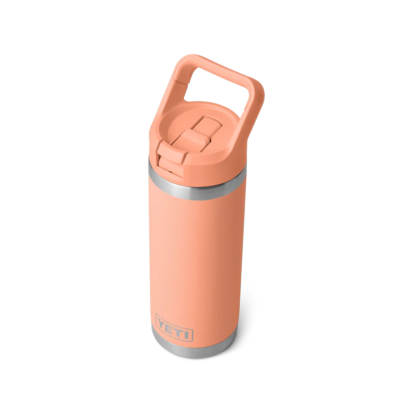 Botella YETI Rambler® Con Tapa de Paja del Mismo Color