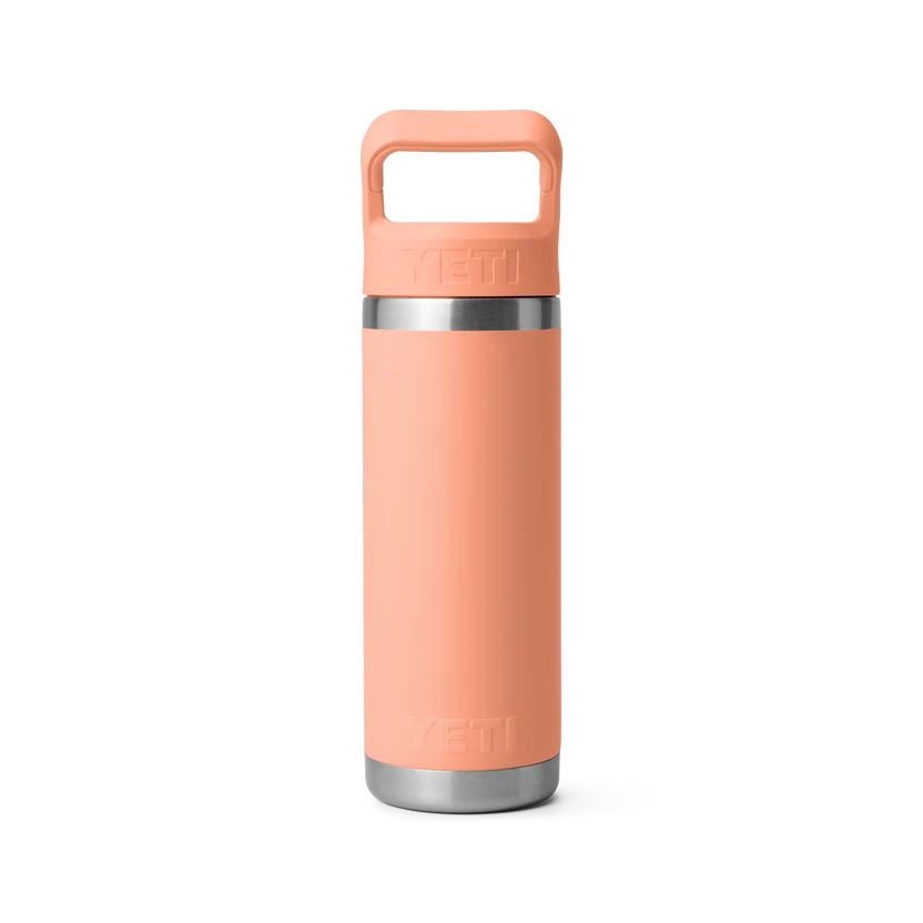Botella YETI Rambler® Con Tapa de Paja del Mismo Color