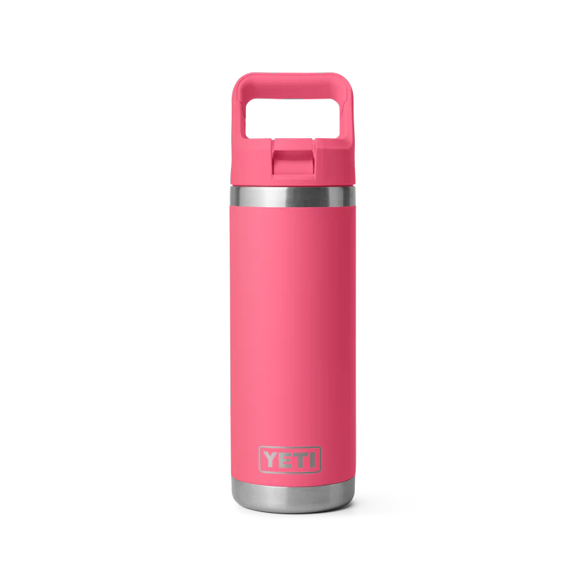 Botella YETI Rambler® Con Tapa de Paja del Mismo Color