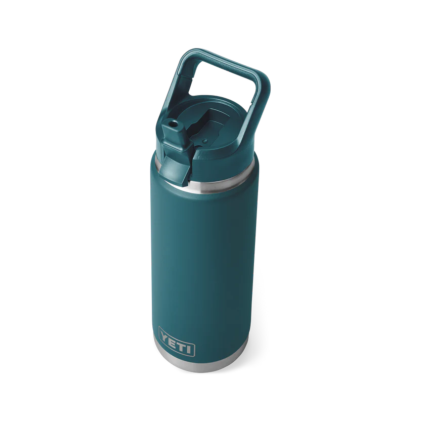 Botella YETI Rambler® Con Tapa de Paja del Mismo Color