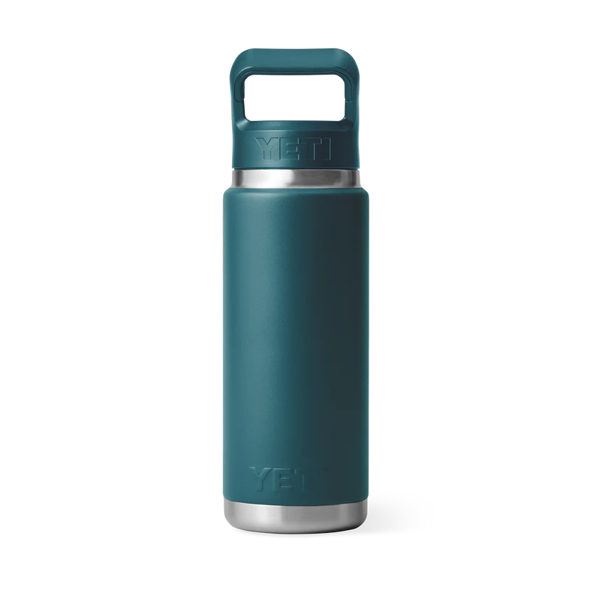 Botella YETI Rambler® Con Tapa de Paja del Mismo Color