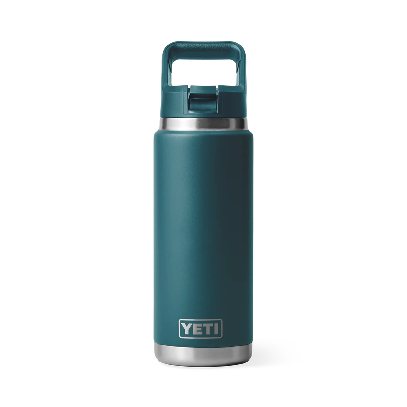 Botella YETI Rambler® Con Tapa de Paja del Mismo Color