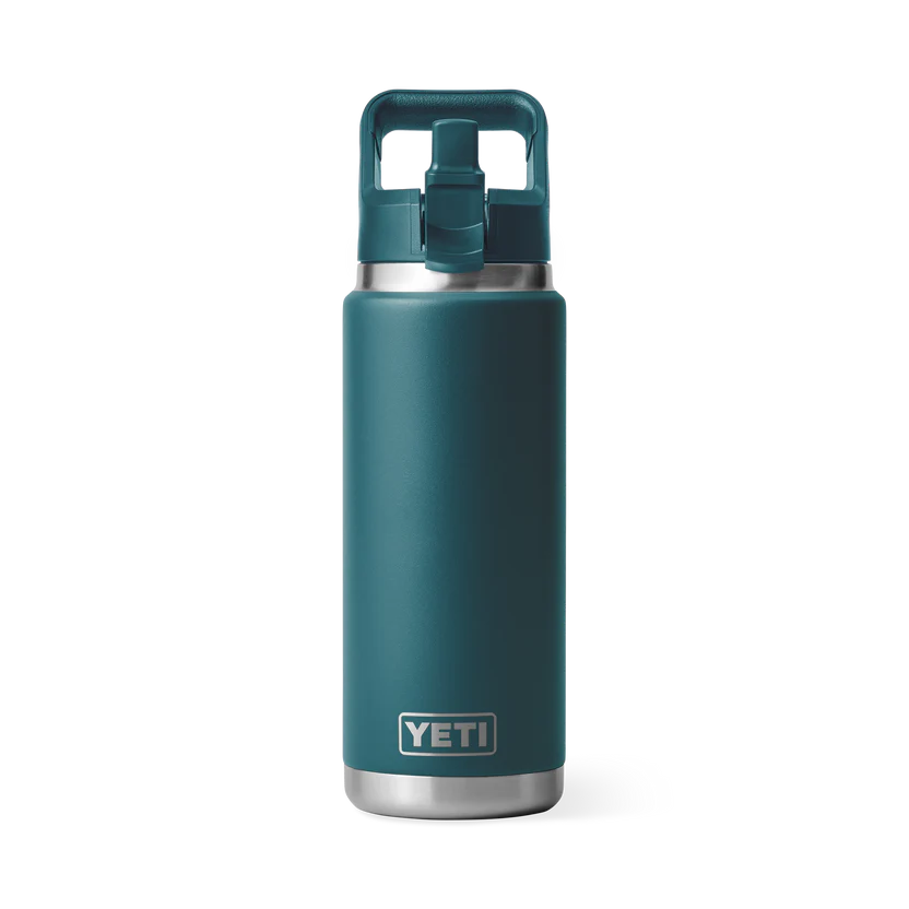 Botella YETI Rambler® Con Tapa de Paja del Mismo Color