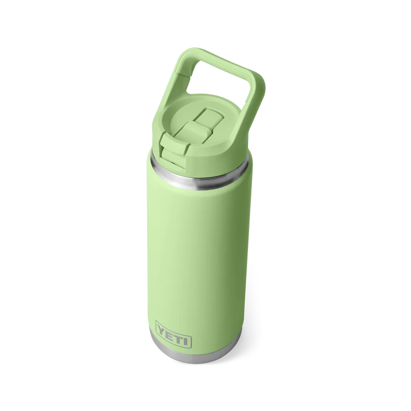 Botella YETI Rambler® Con Tapa de Paja del Mismo Color