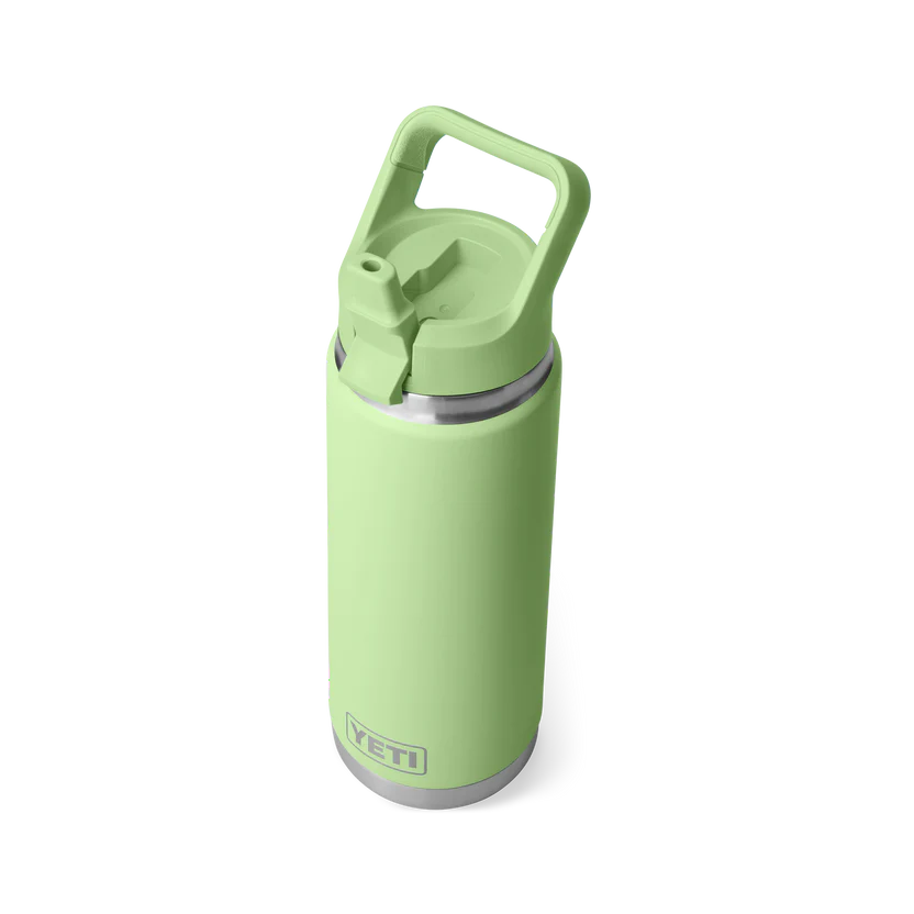 Botella YETI Rambler® Con Tapa de Paja del Mismo Color