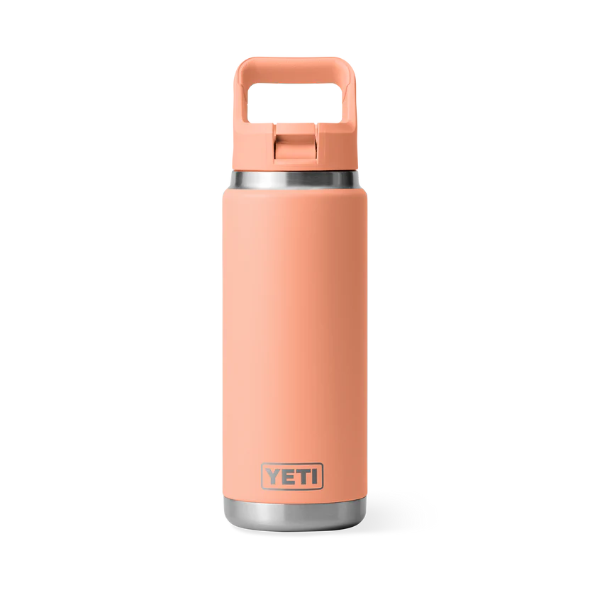 Botella YETI Rambler® Con Tapa de Paja del Mismo Color