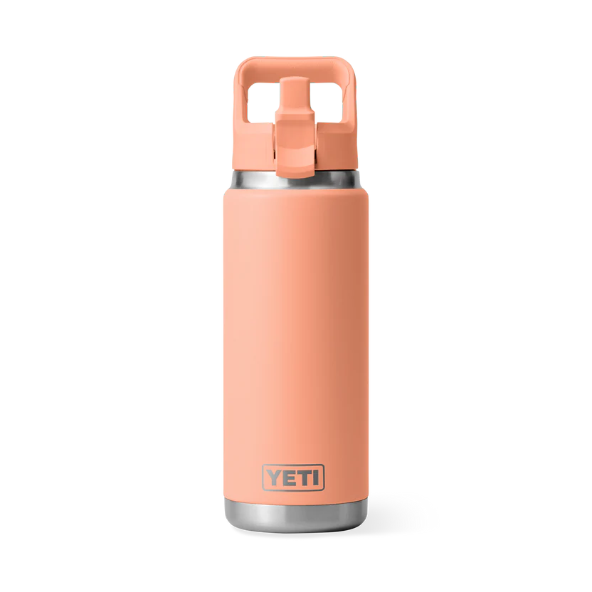 Botella YETI Rambler® Con Tapa de Paja del Mismo Color