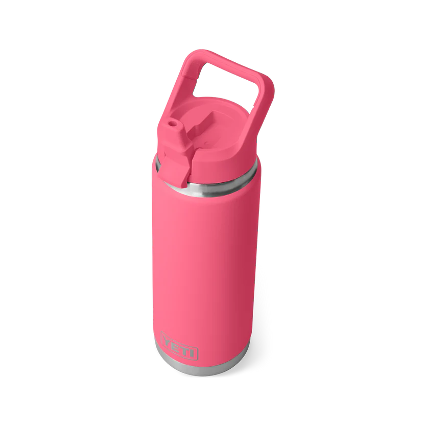 Botella YETI Rambler® Con Tapa de Paja del Mismo Color