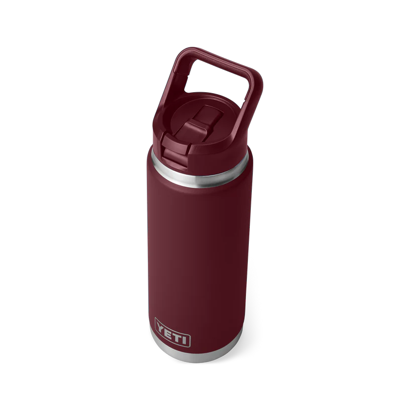Botella YETI Rambler® Con Tapa de Paja del Mismo Color
