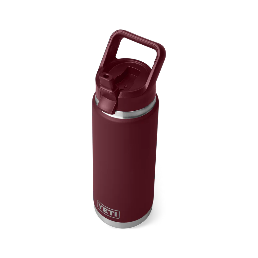 Botella YETI Rambler® Con Tapa de Paja del Mismo Color