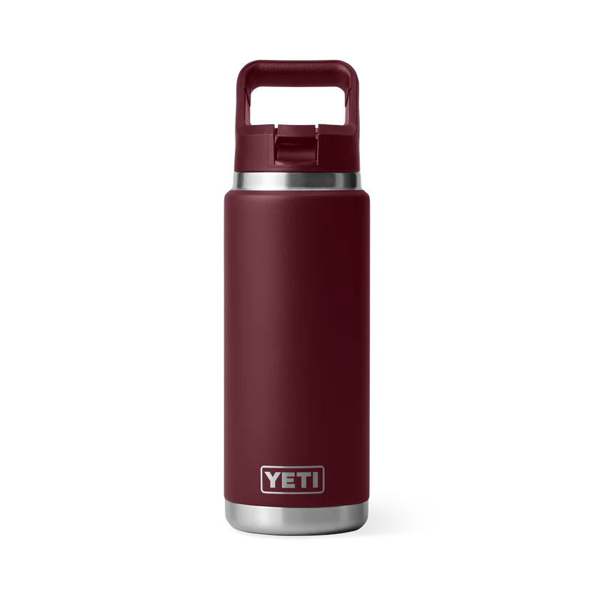 Botella YETI Rambler® Con Tapa de Paja del Mismo Color