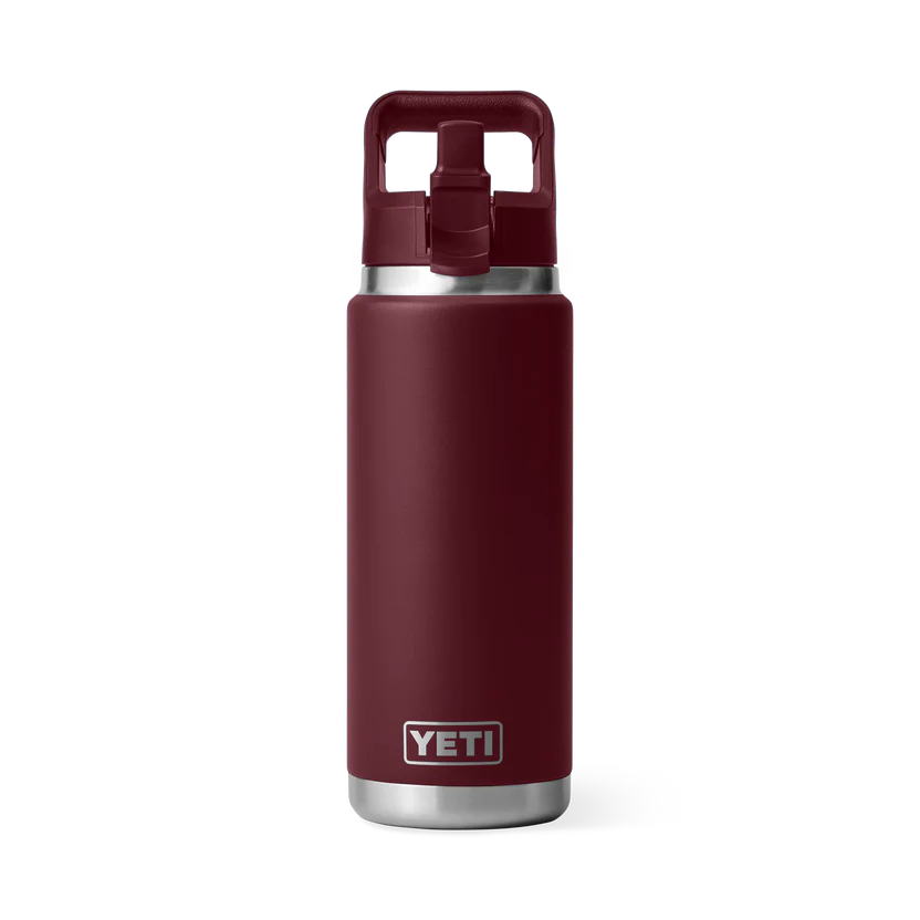 Botella YETI Rambler® Con Tapa de Paja del Mismo Color