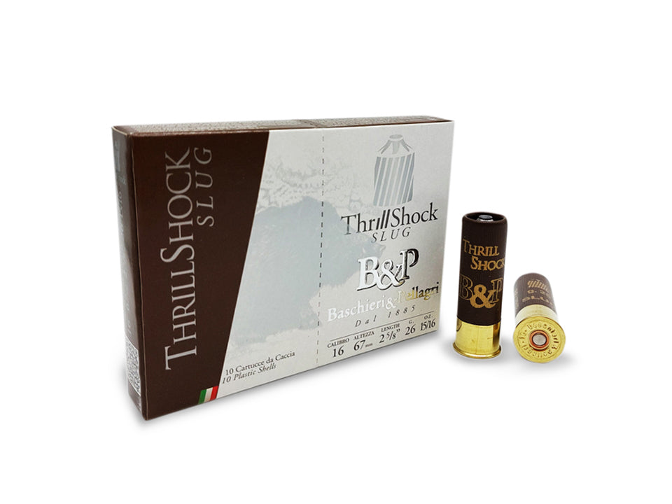 Cartridges Bullets Big Game Palla Thrill Shock