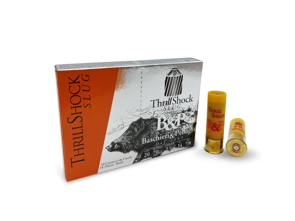 Cartridges Bullets Big Game Palla Thrill Shock