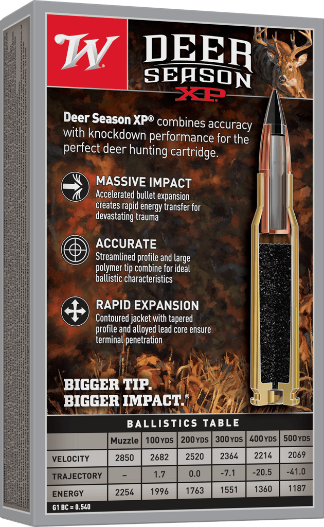 Munición Metálica Winchester Deer Season XP®