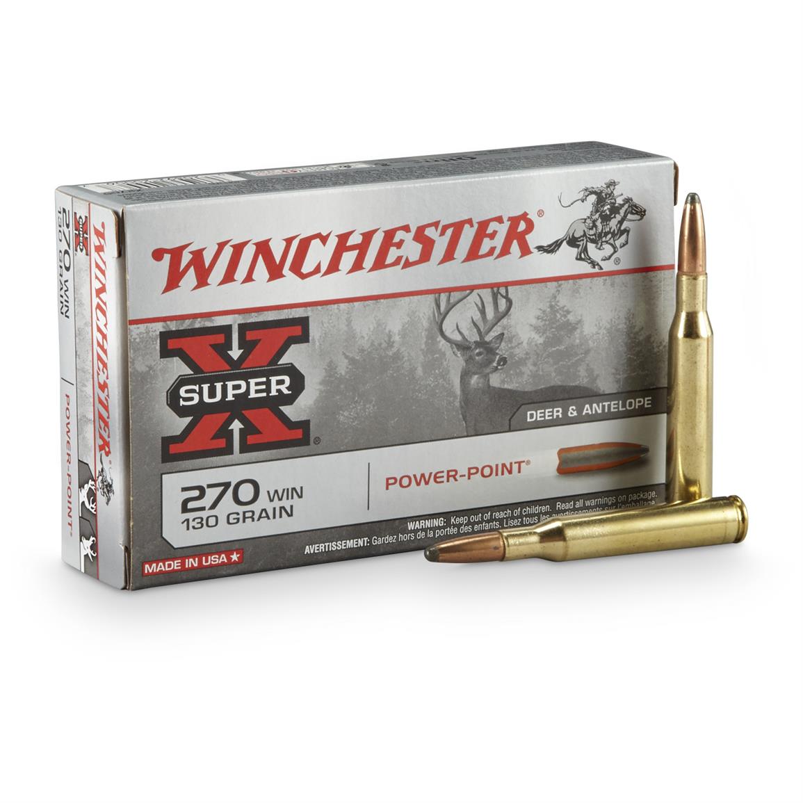 Munición Metálica Winchester Super X®