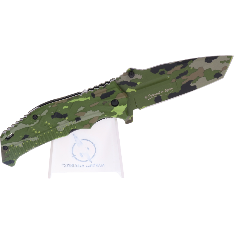 Tactical Knife K25 Camouflaged CHINOOK II of 9 cm 