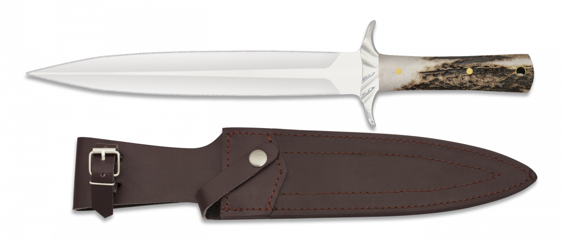 Cuchillo Rematador Daga de 24.4 cm