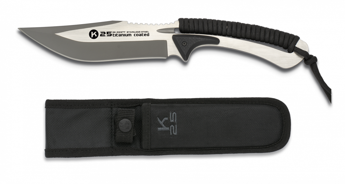 K25 Tactical Knife Strung 