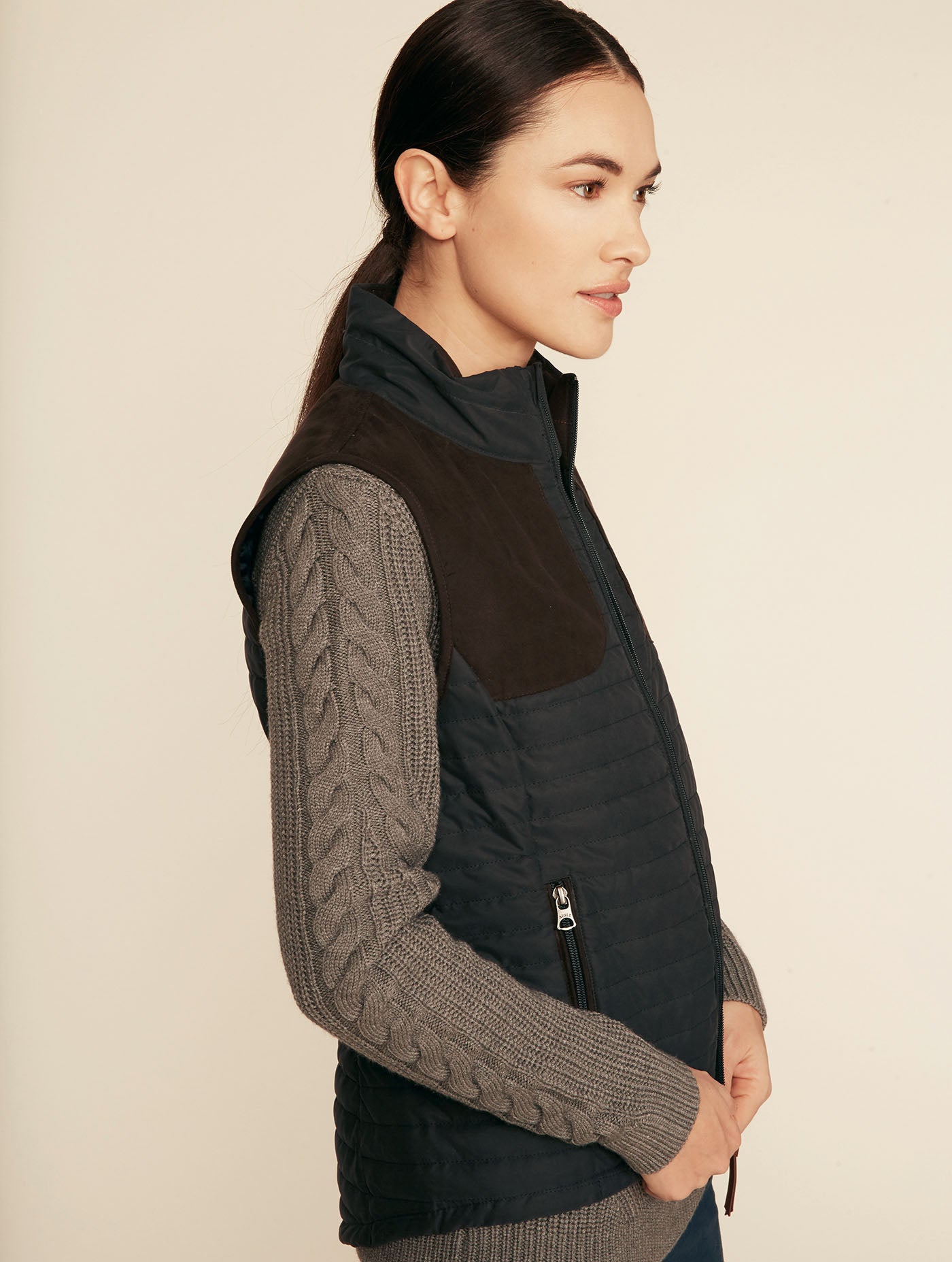 LUYNE LD Hunting Inspired Quilted Aigle Vest