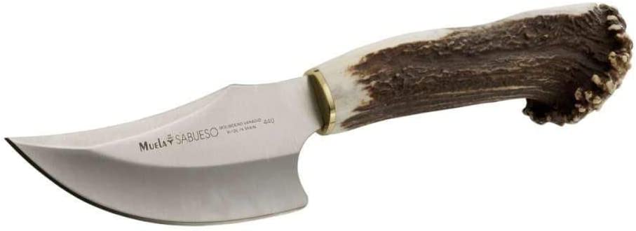 Serf and stainless steel handle handle knife