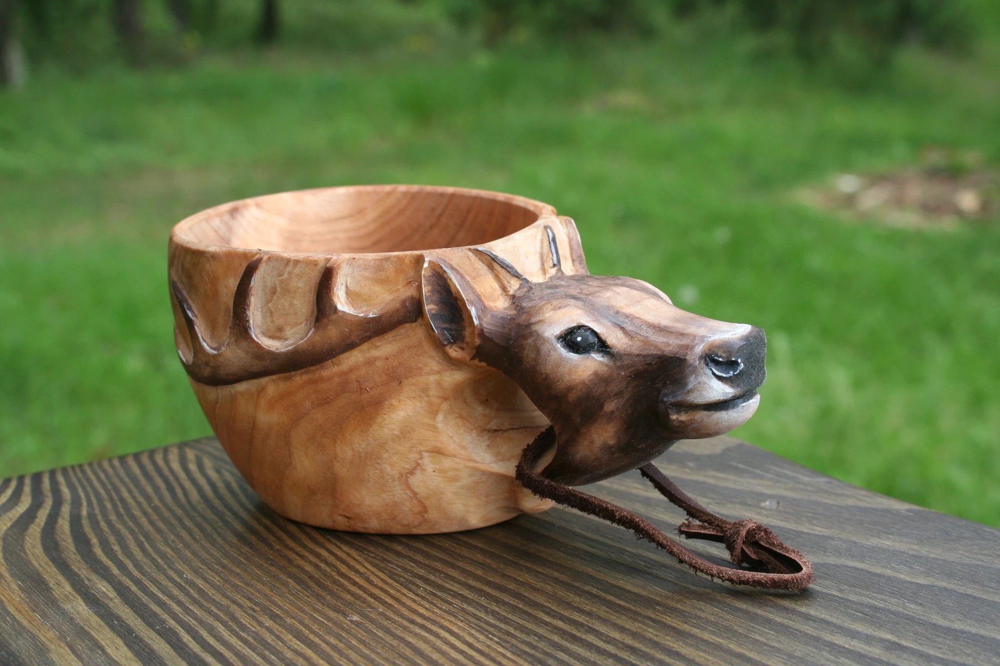 Kuksa Traditional Wooden Cup from Finland