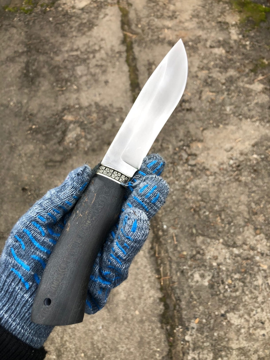 Combat Hunting Knife with Ferrule