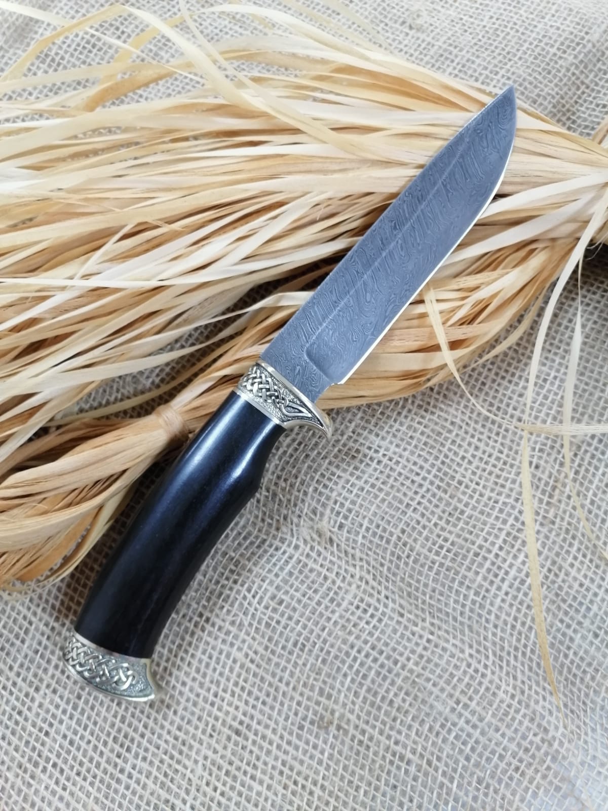 Damascus Classic Hunting Knife
