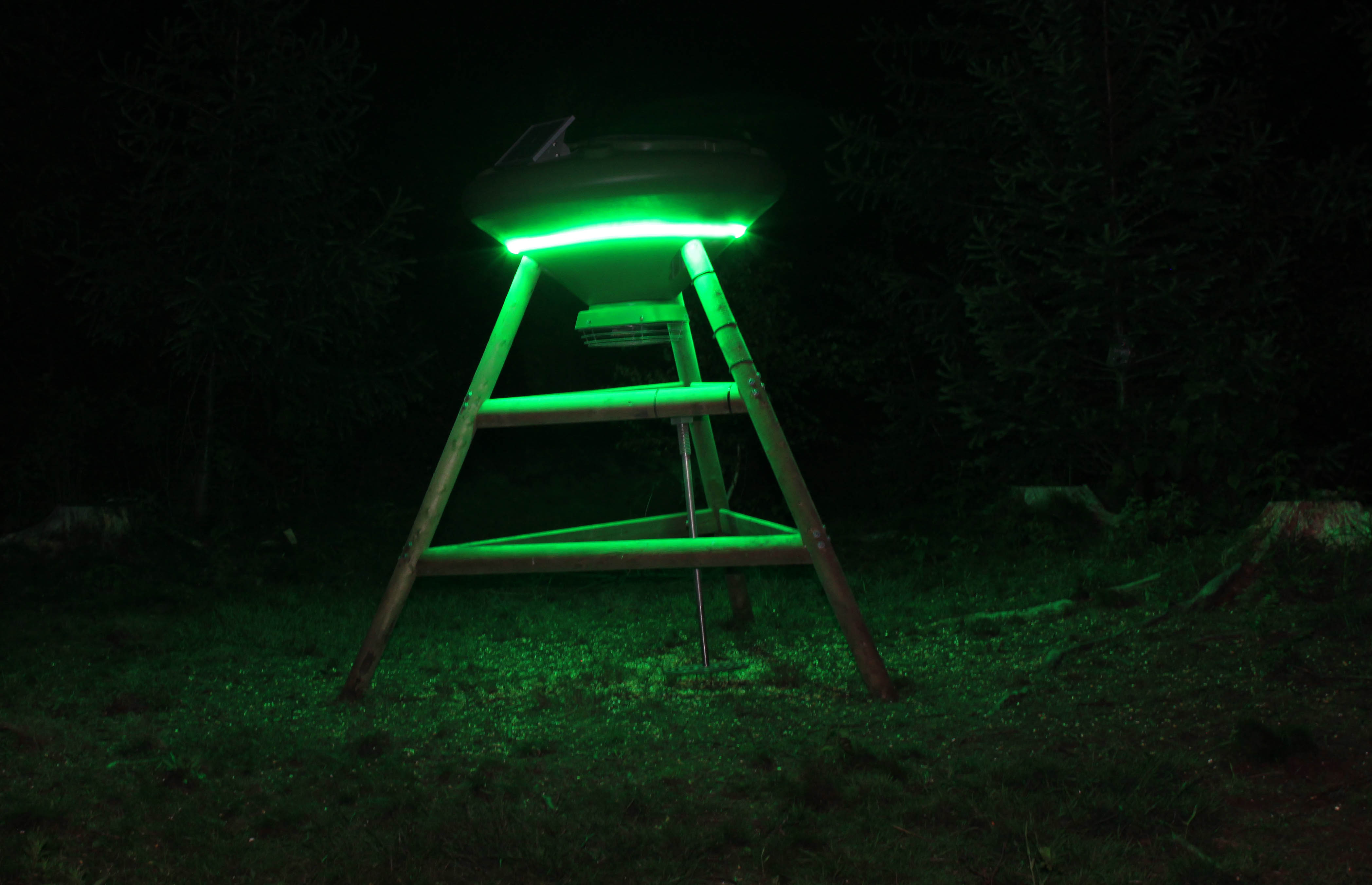 LED Light for Hunting Feeder
