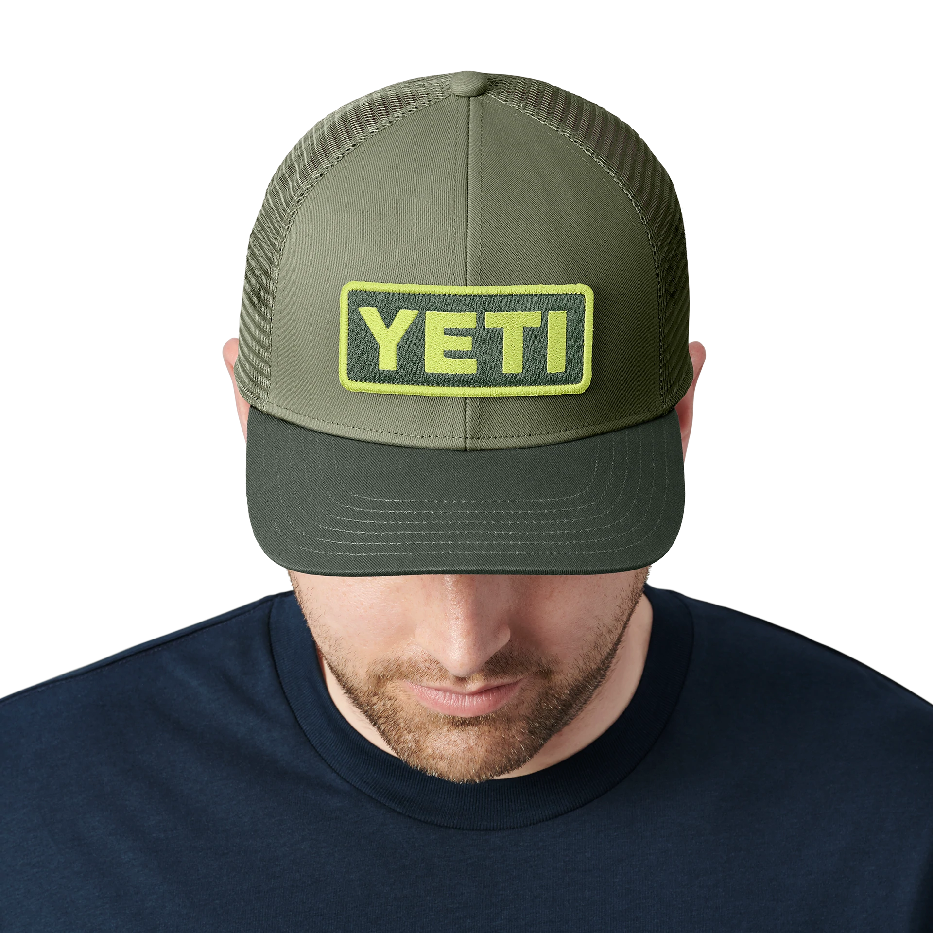 Logo Badge Trucker Hat Cap